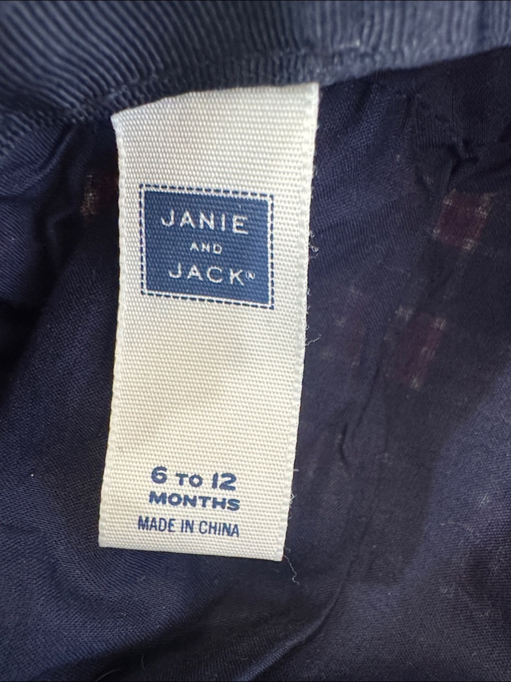 Janie and Jack Red Navy Plaid Newsboy Cap - Picture 2 of 16